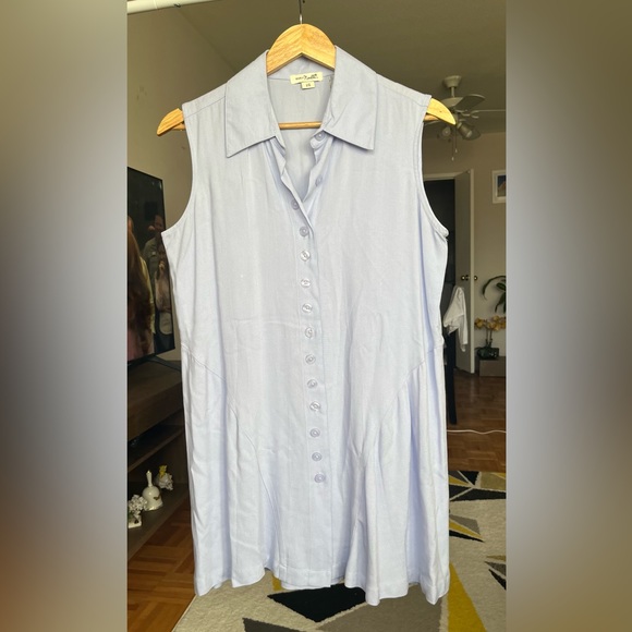 Lilac sleeveless shirt - Picture 3 of 12